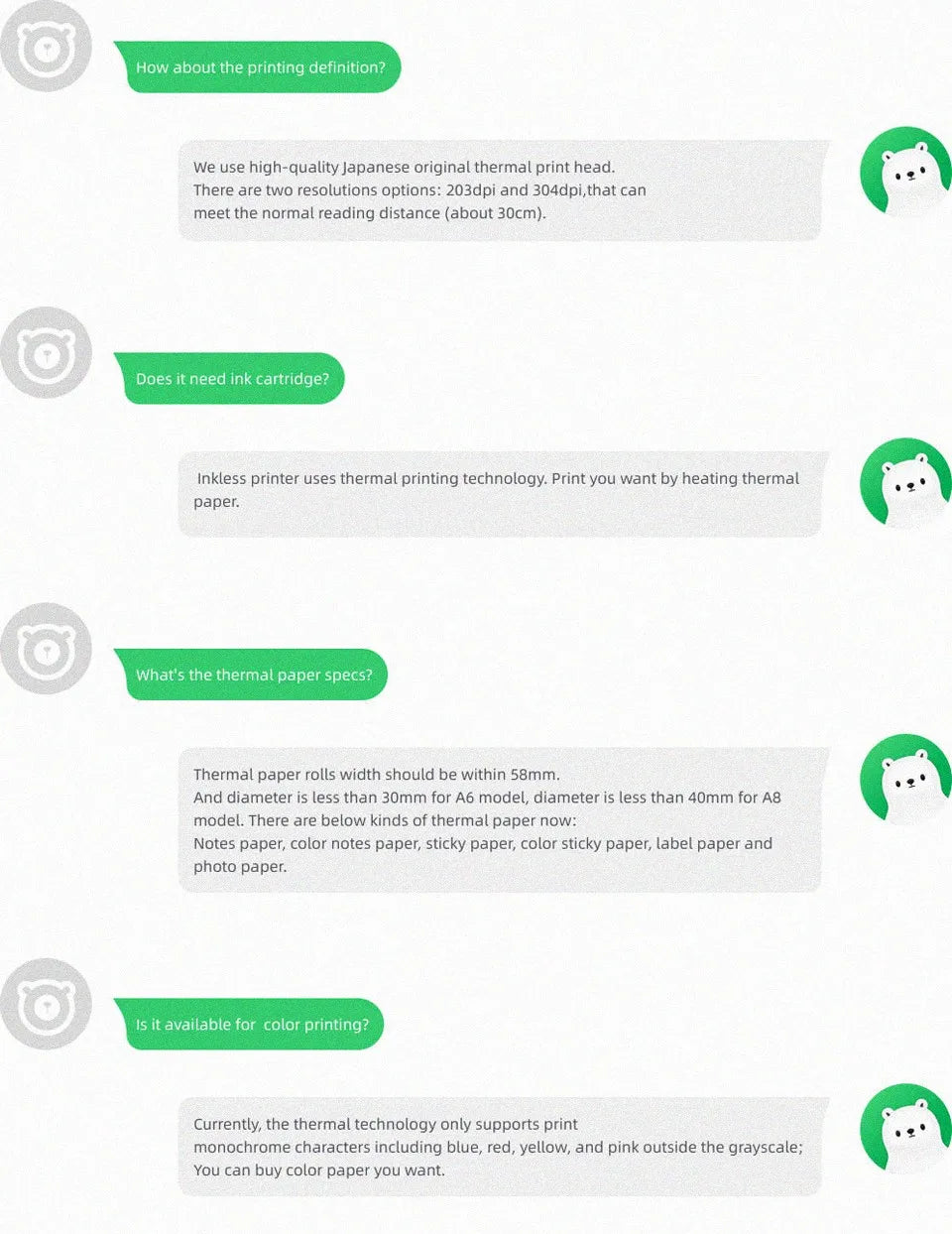 7 Colors Peripage A6 304DPI Mini Photo Printer Notes Sticker Label Printing Machine Bluetooth Portable Wireless Printer Marker 