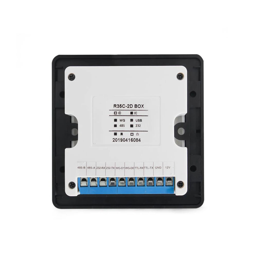 Lecteur de contrôle d'accès QR et RFID