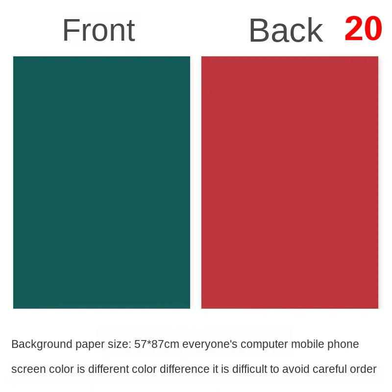 Double-Sided Product Photography Backdrop, 57 × 87cm