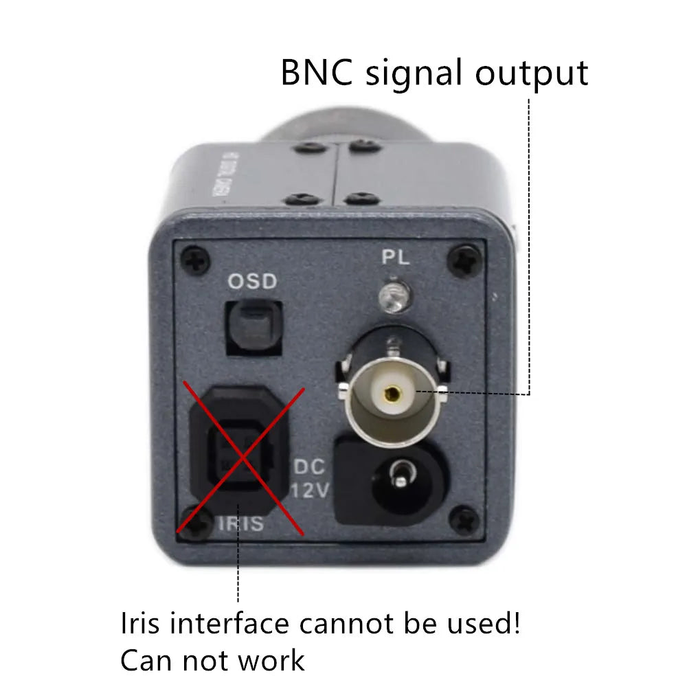 Módulo de Câmara CCTV AHD com Lente de Zoom Manual