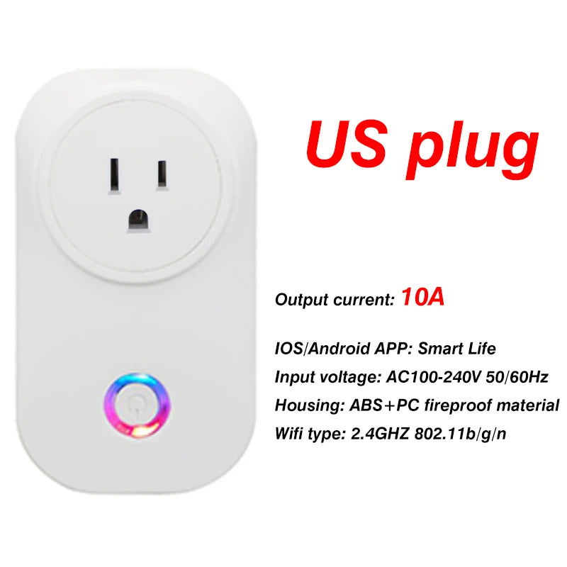 Wi-Fi Smart Plug with Energy Monitoring - Plug Options