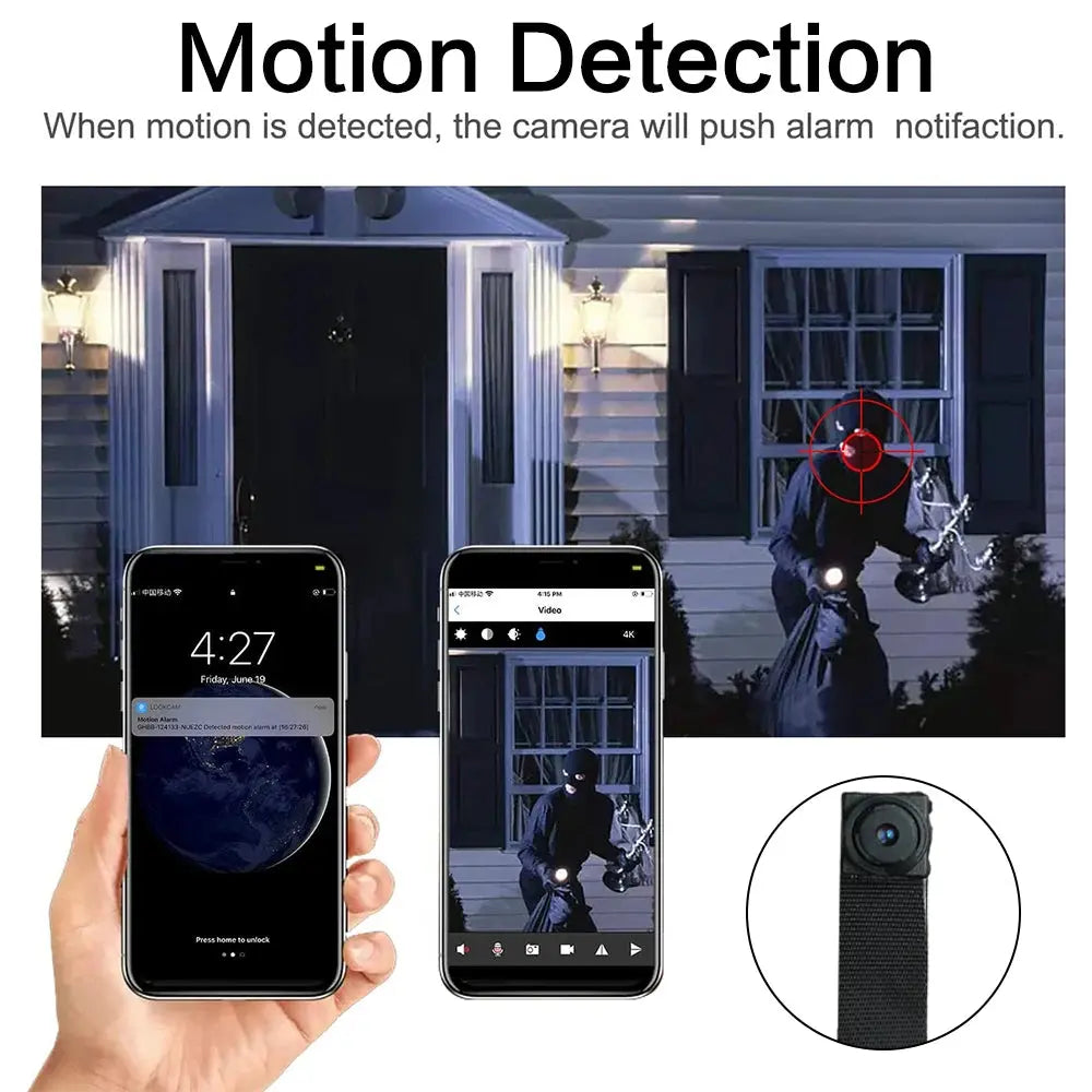 WiFi IP Mini Nanny Camera Module Motion P2P battery Camera Video Recorder Home security Micro camcorder remote control Hidden TF Spy-shop.com