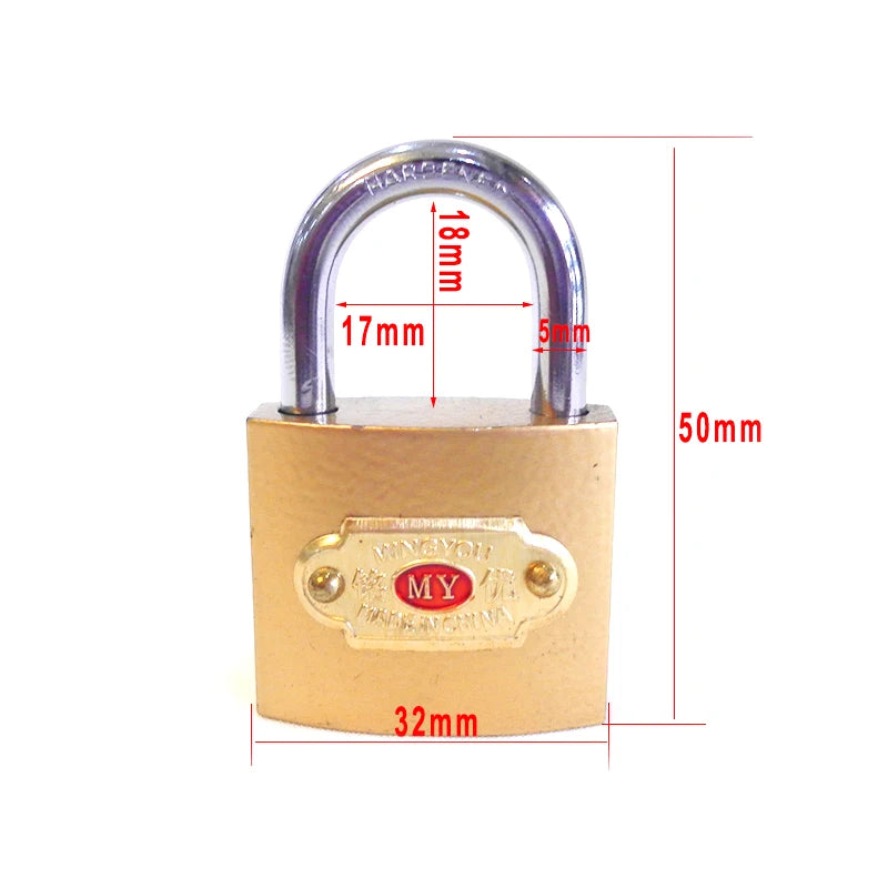 32 mm Keyed-Alike Padlock Set of Ten