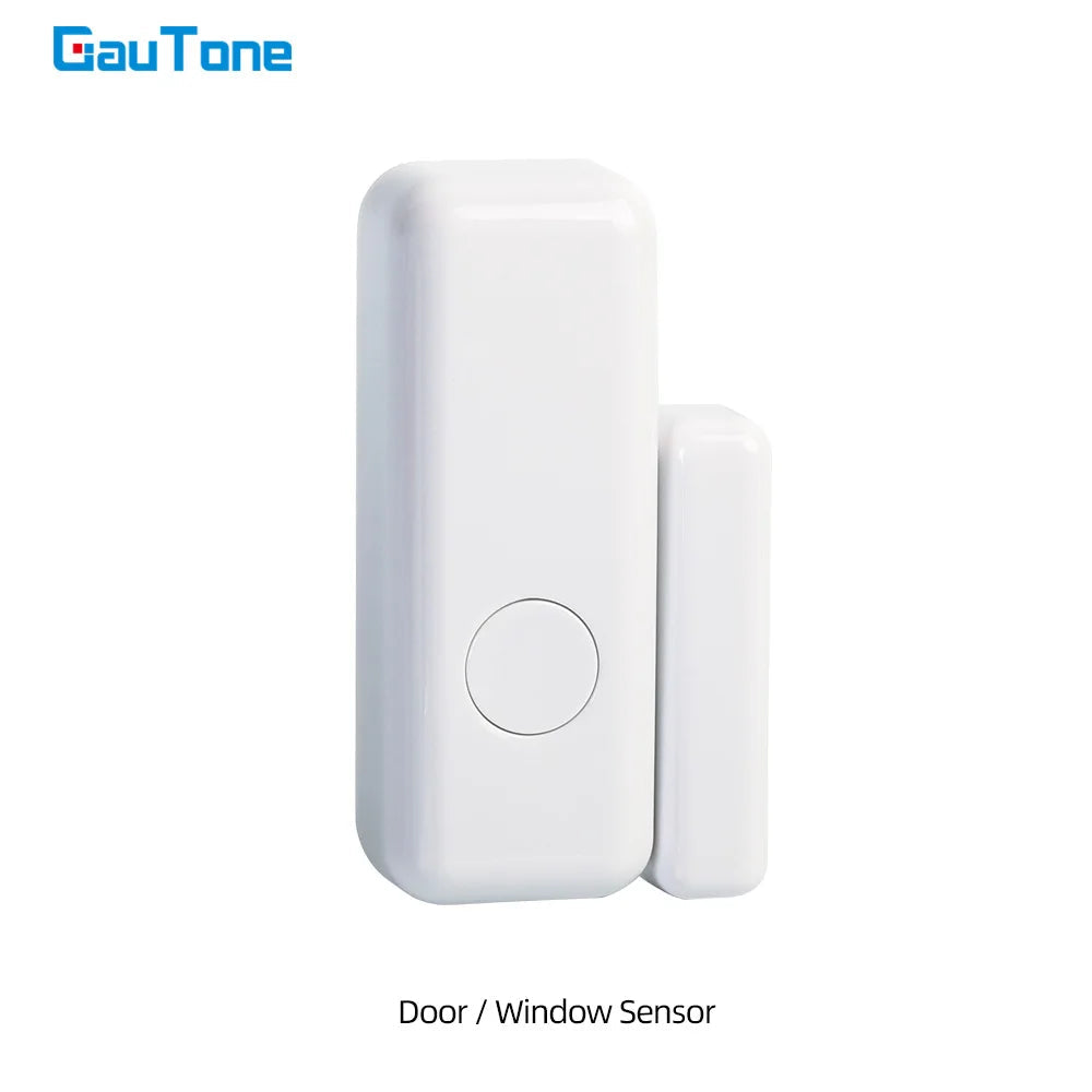 GauTone 433MHz Door Detector Wireless Home for Alarm System Alerts Window Sensor 