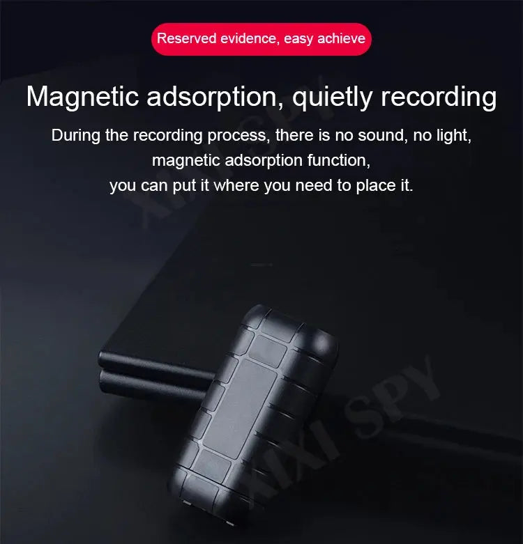 Mini voice activated recorder 500hours digital recording device professional sound dictaphone Listening audio micro record small Spy-shop.com