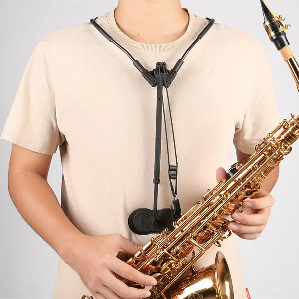 Saksofonowy pasek, pasek na ramię do saksofonu, lanyard, pasek szyi, ochrona szyi, akcesoria do instrumentów muzycznych