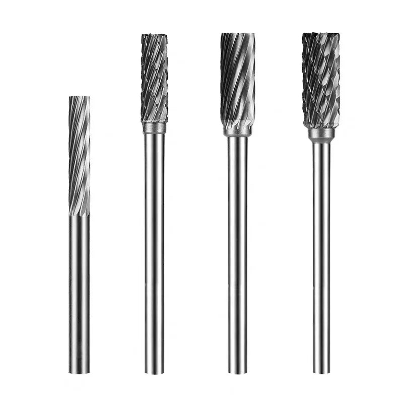 Tungsten Carbide Rotary File hard alloy rotary bur Drill Bit engraving cutter 3mm shank Grinding Head 