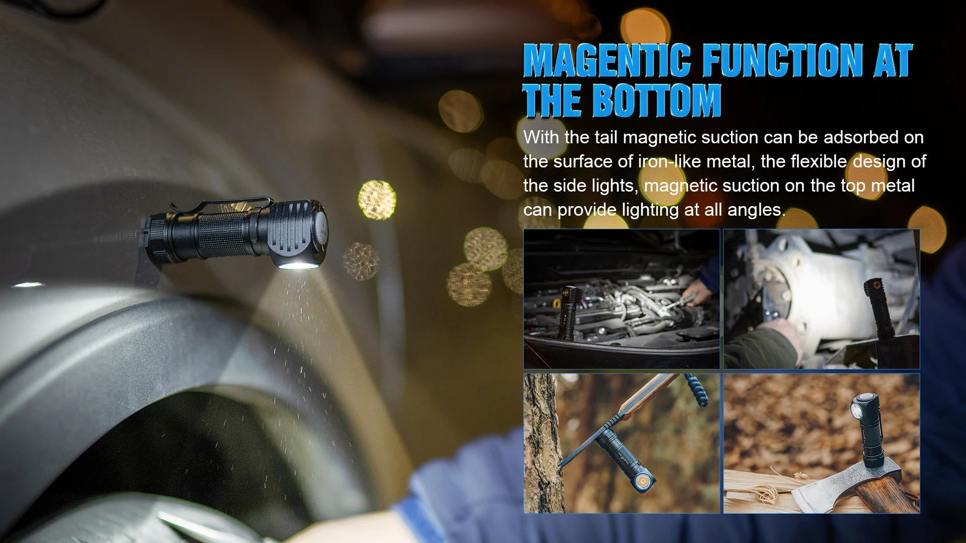 Trustfire Mc18 Headlamp Led Xp-Lhi 18650 Magnetic 2a Usb Rechargeable Head Lamp 1200lm Flashlight Headlight Magnet Tail Cap 