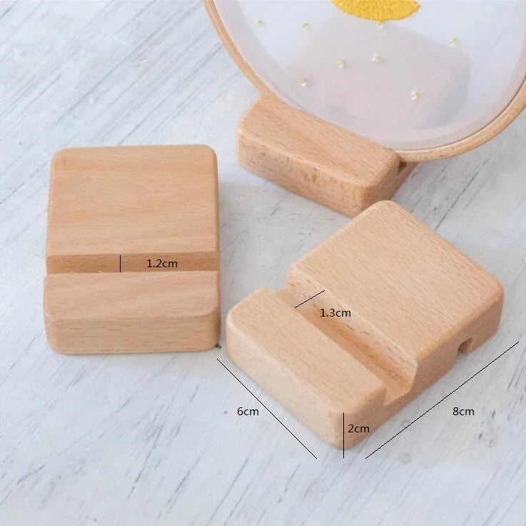 Stand in legno per cerchio ricamo e accessori