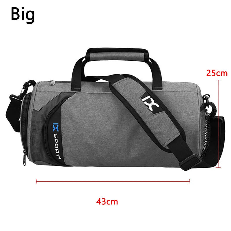 Men Gym Bag Dry Wet For Yoga Women Training Tas Travel Sac De Sport Outdoor Swim Women Shoes Fitness Weekender Shoulder Handbags 