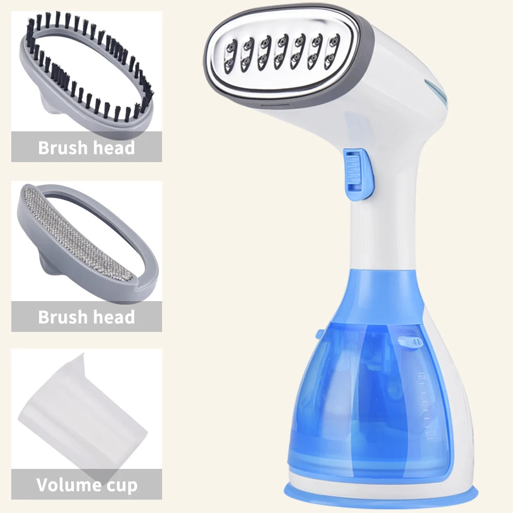 saengQ Handheld Garment Steamer 1500W Electric Household Fabric Steam Iron 280ml Portable Vertical Fast-Heat For Clothes Ironing 