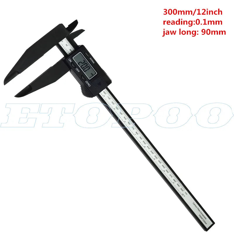 Plastic Digital Caliper - Range Options