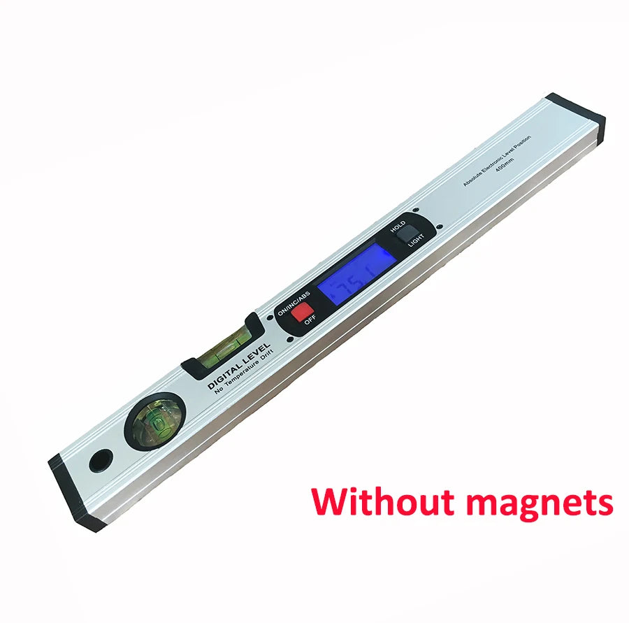 Digital Angle Finder Level 400mm 360° Inclinometer with LCD