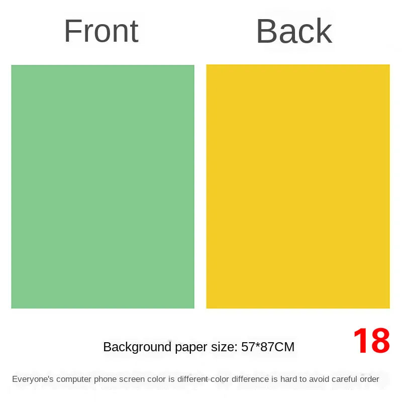 Double-Sided Product Photography Backdrop, 57 × 87cm