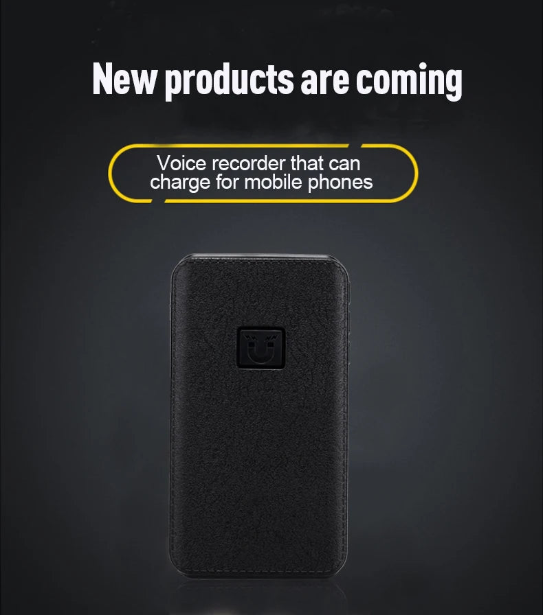 Digitalni diktafon 8-64GB s aktivacijom zvukom, skriveni, za snimanje na daljinu do 60 m, s magnetom, power bankom, MP3 i U-diskom