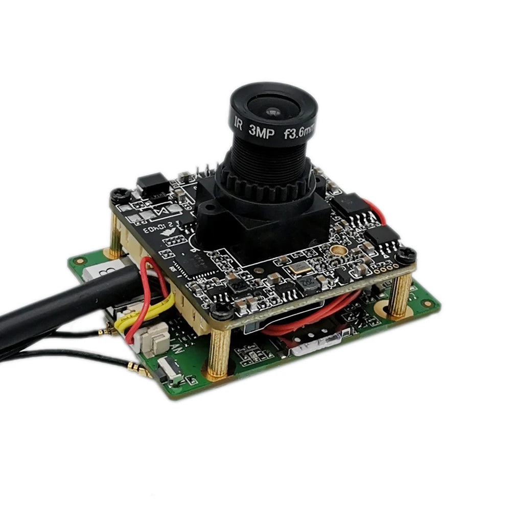Módulo de Câmara IP Wireless 3G 4G WiFi com Placa