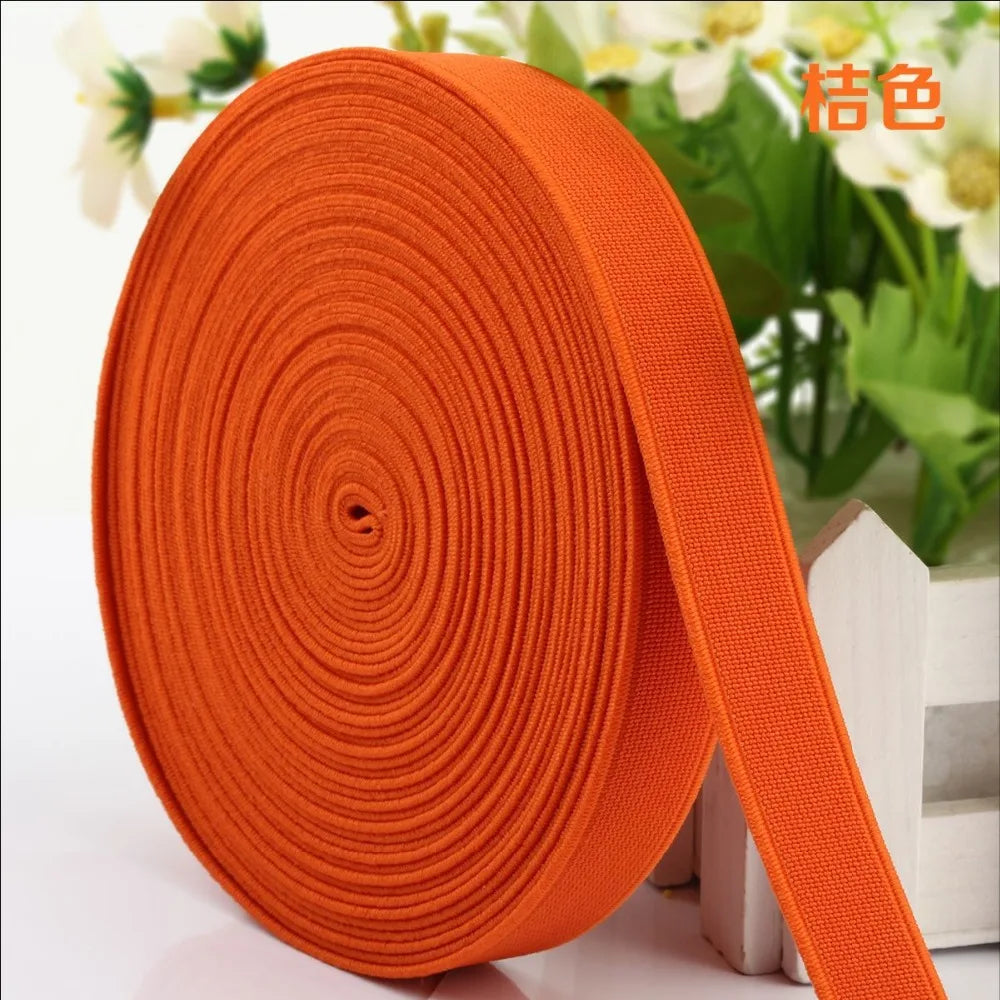 15/20/25mm Elastisches Band Hoch-elastisches Gummiband Elastische Schnur DIY Spitzenkanten Näherei Taille Gürtel Bekleidungszubehör