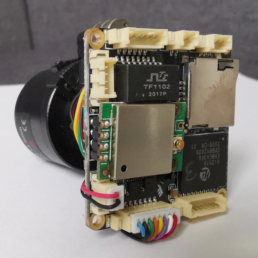 Bezprzewodowy mini PTZ z alarmem ruchu, audio, ONVIF, RS485, H.265/H.264