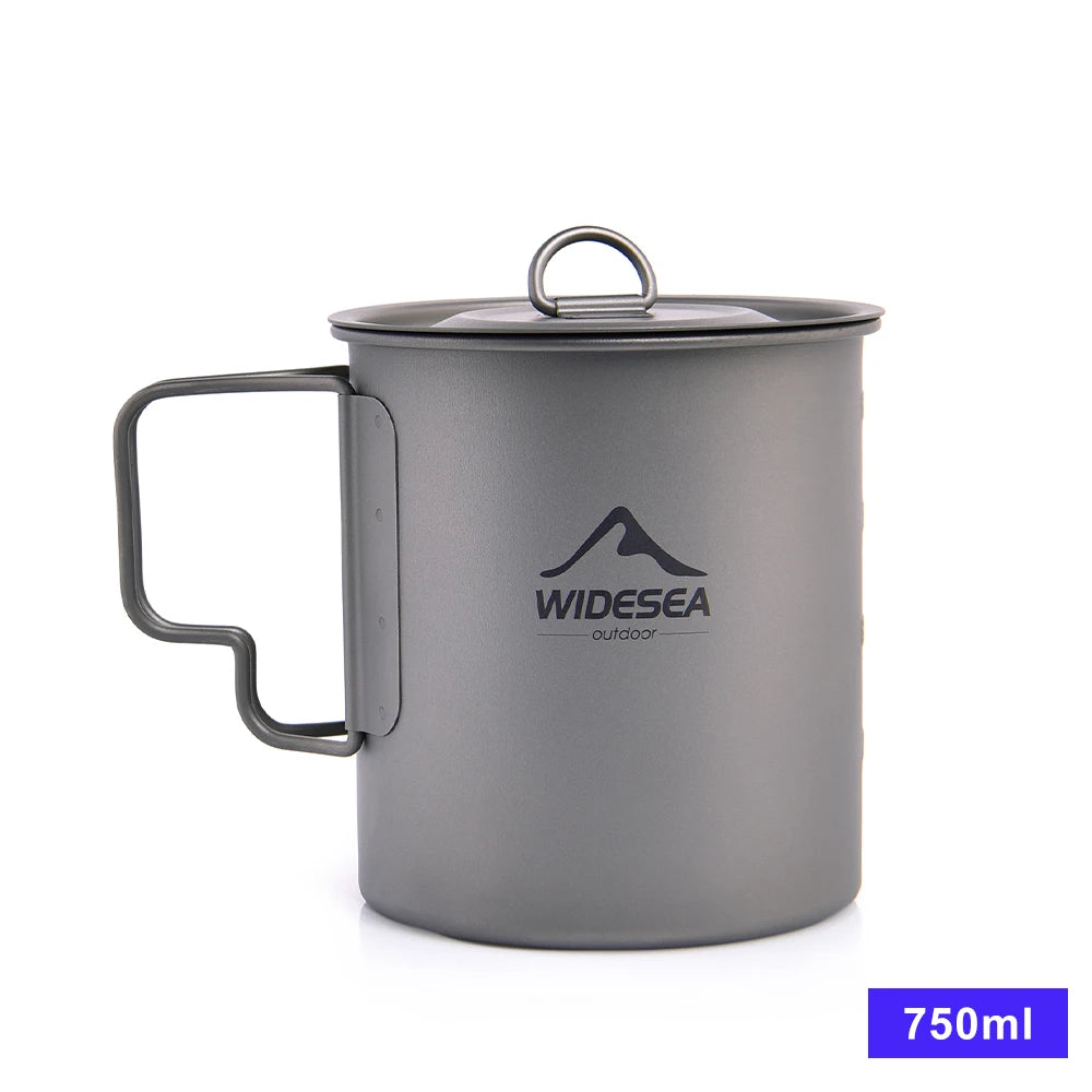 Camping Titanium Mug 0.6L