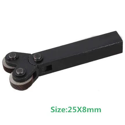 Seven-Piece Dual-Wheel Knurling Tool Set