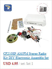 3-5V DIY Metal Detector Electronics Kit