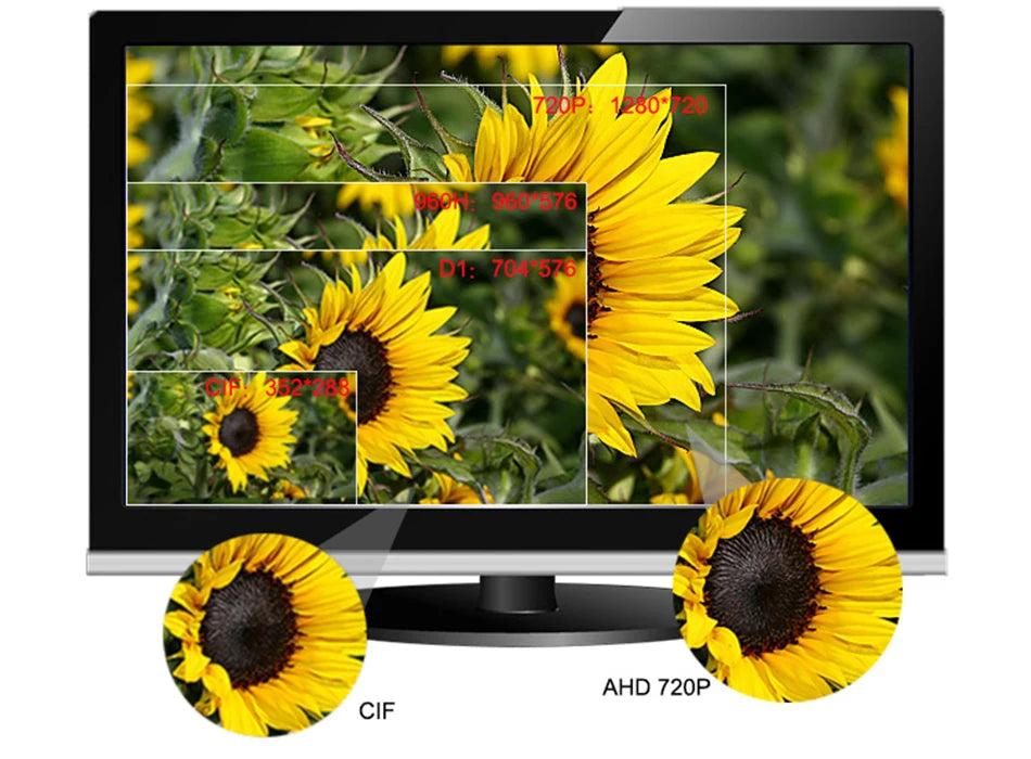 5MP Vollfarb-Nachtsicht CCTV-Kamera IP66 Außen AHD