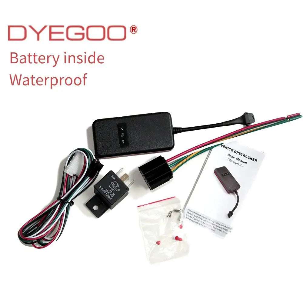 DYEGOO GSM GPRS GPS Tracker pour voiture Dispositif de suivi GPS Localisateur GPS Disable Fuel Tracking Device4174