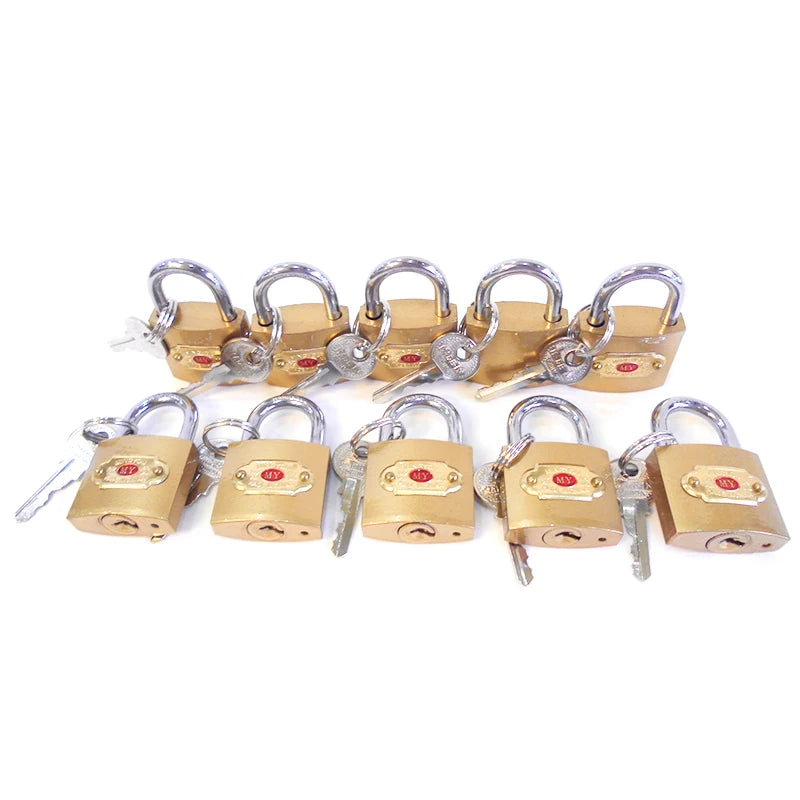 32 mm Keyed-Alike Padlock Set of Ten