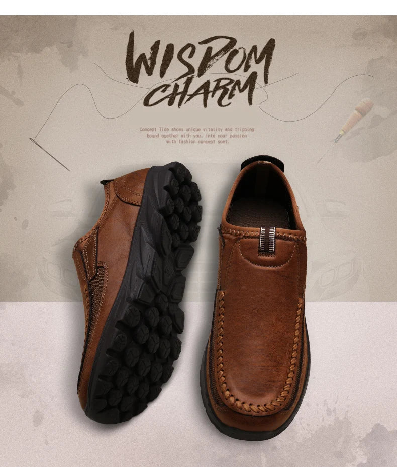 Men's Casual Breathable Slip-On Loafers