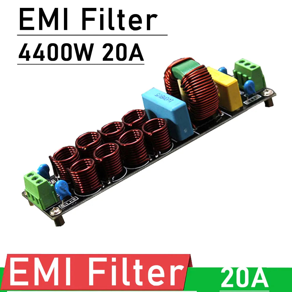 EMI filterska plošča 20A AC