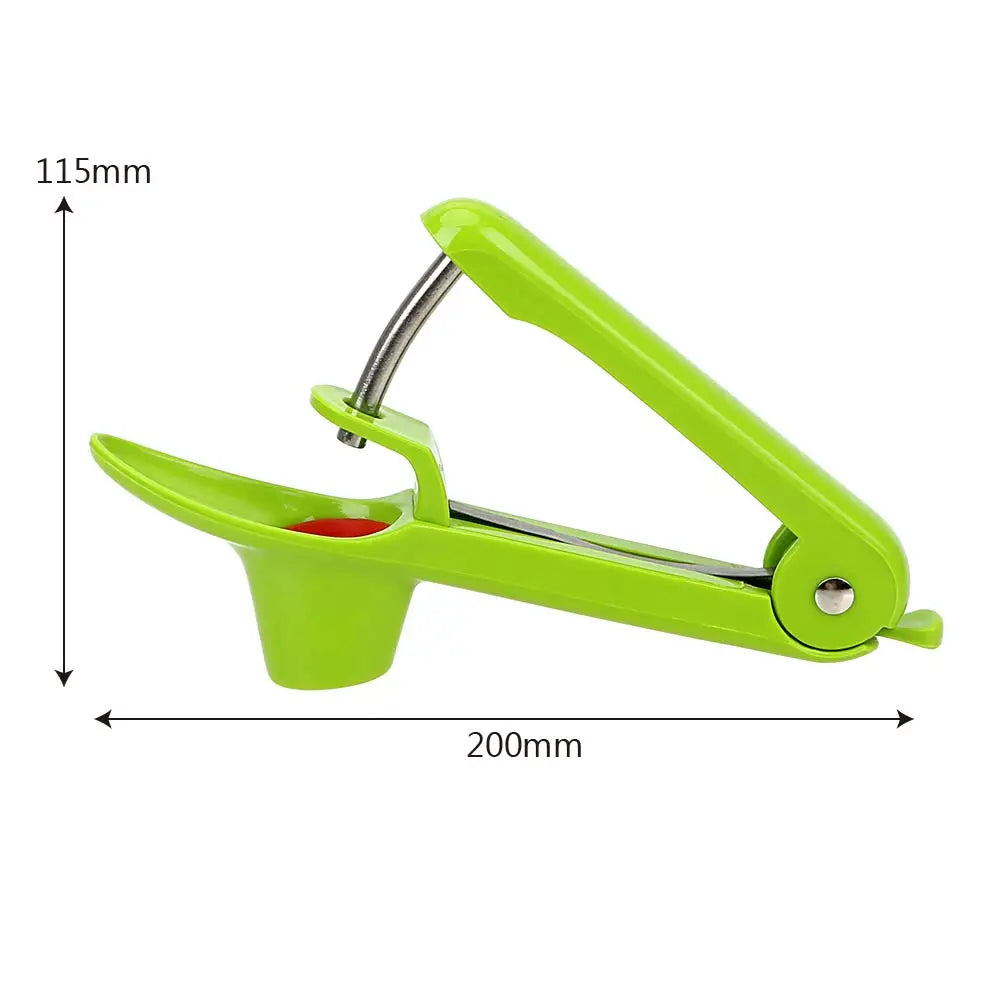 HOOMIN Cherry Core Seed Remover Kitchen Accessories Useful Olives Go Nuclear Device Cherry Pitter Plastic Fruits Gadgets Tools 