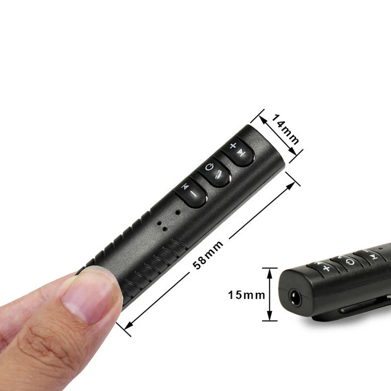 Receptor de audio Bluetooth AUX con adaptador de 3.5mm