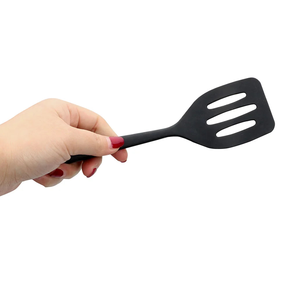 Egg Fish Frying Pan Scoop Silicone Turners Cooking Utensils Spatula Fried Shovel Gadgets Kitchen Tools Cooking Accessories 