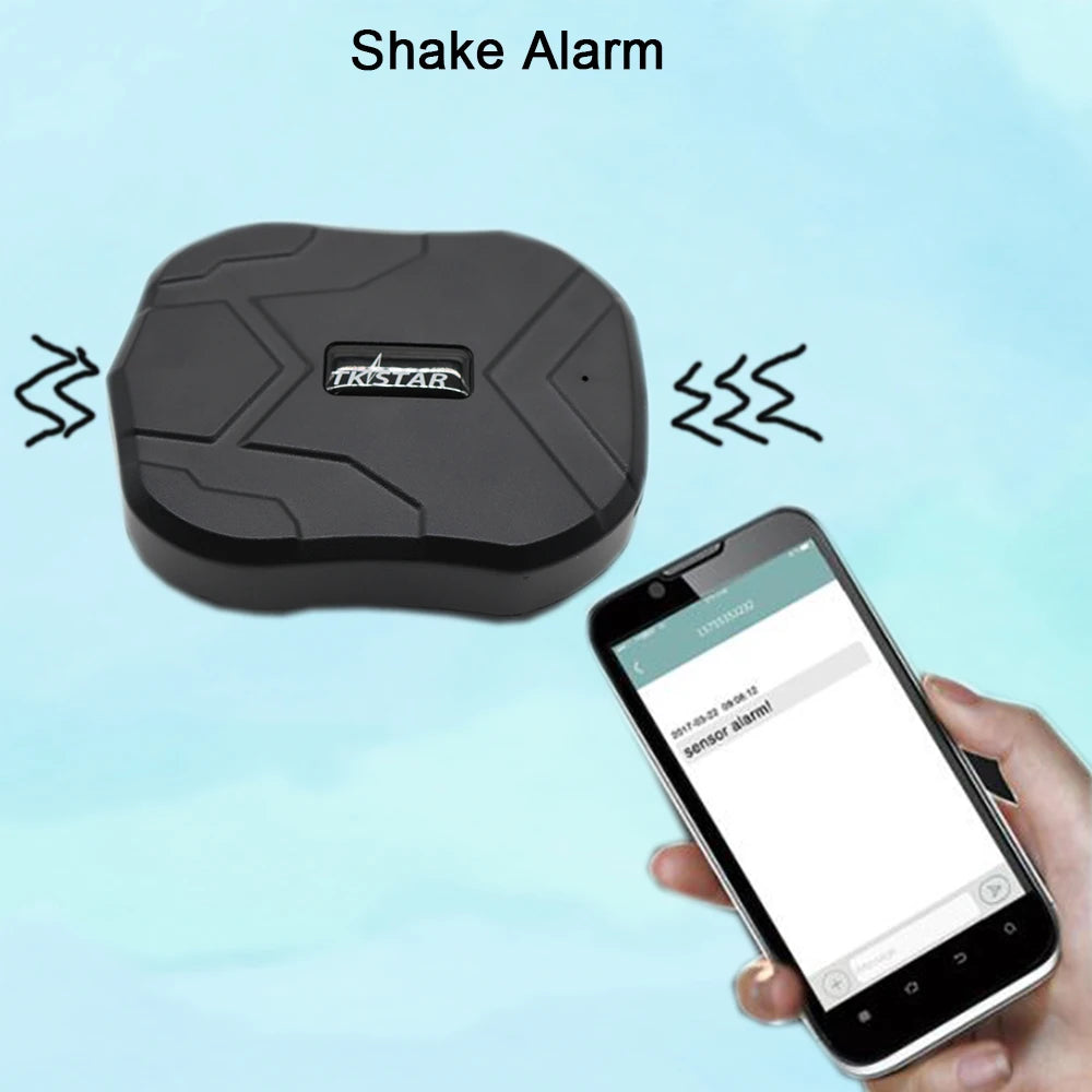 Rastreador GPS para coche con larga duración en espera y montaje magnético para uso oculto fácil