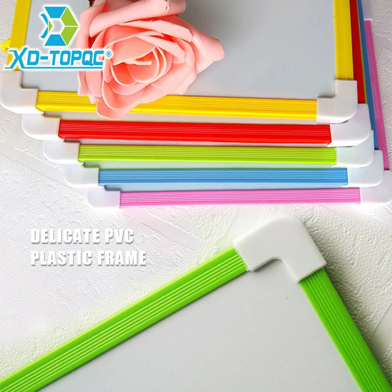 Mini Hanging Dry-Erase Board with Coloured Frame