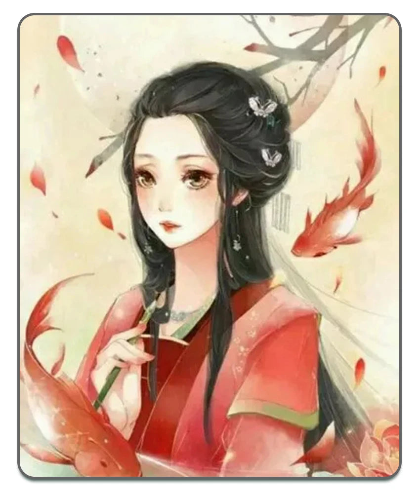 Umělecký ručně malovaný akvarelový štětcový pero