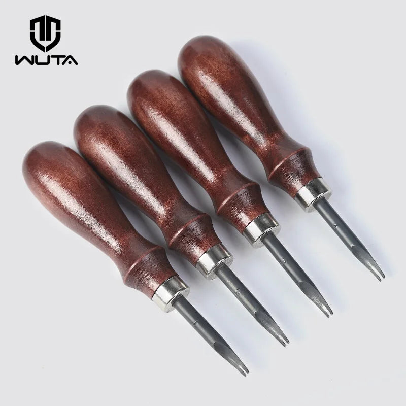 Wooden-Handle Leather Edge Beveler