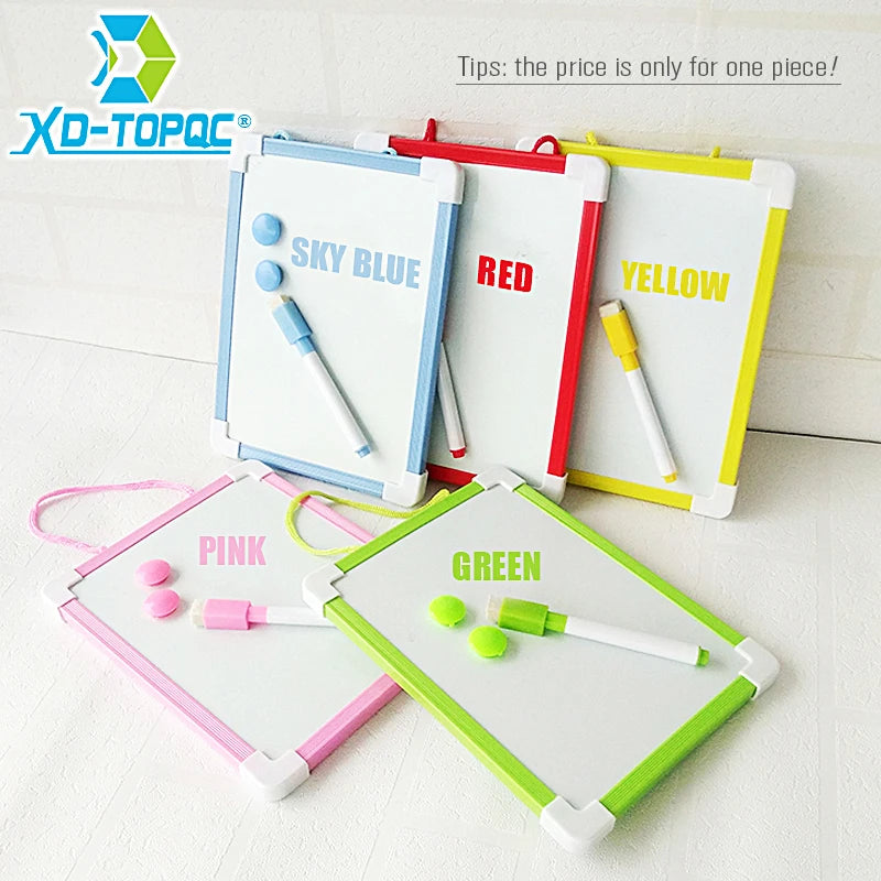 Mini Hanging Dry-Erase Board with Coloured Frame