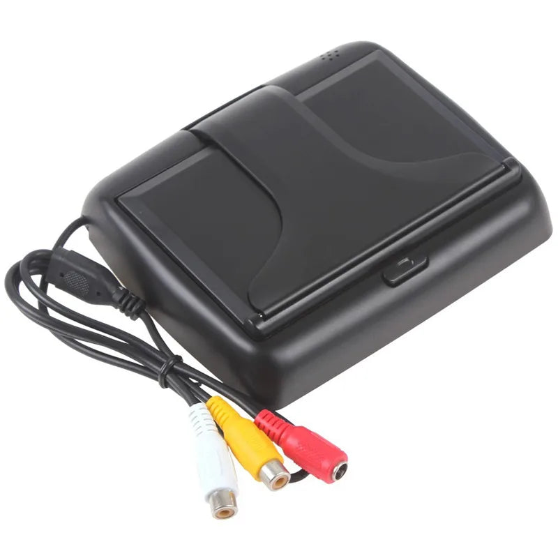 4.3 inch TFT LCD screen Car Monitor Rearview Reverse Parking Monitor with 2-channel Video Input,Camera optional 