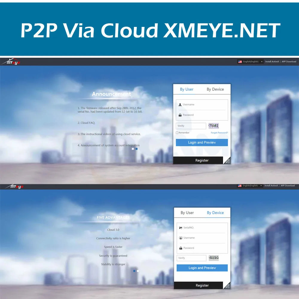 Audio POE Night Vision Mini IP Camera