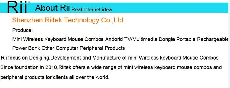 I4 Mini Wireless Keyboard with Touchpad