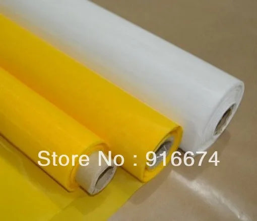 Gul polyester-skrifthunbsnet, 1 m × 127 cm