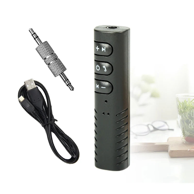 Receptor de audio Bluetooth AUX con adaptador de 3.5mm