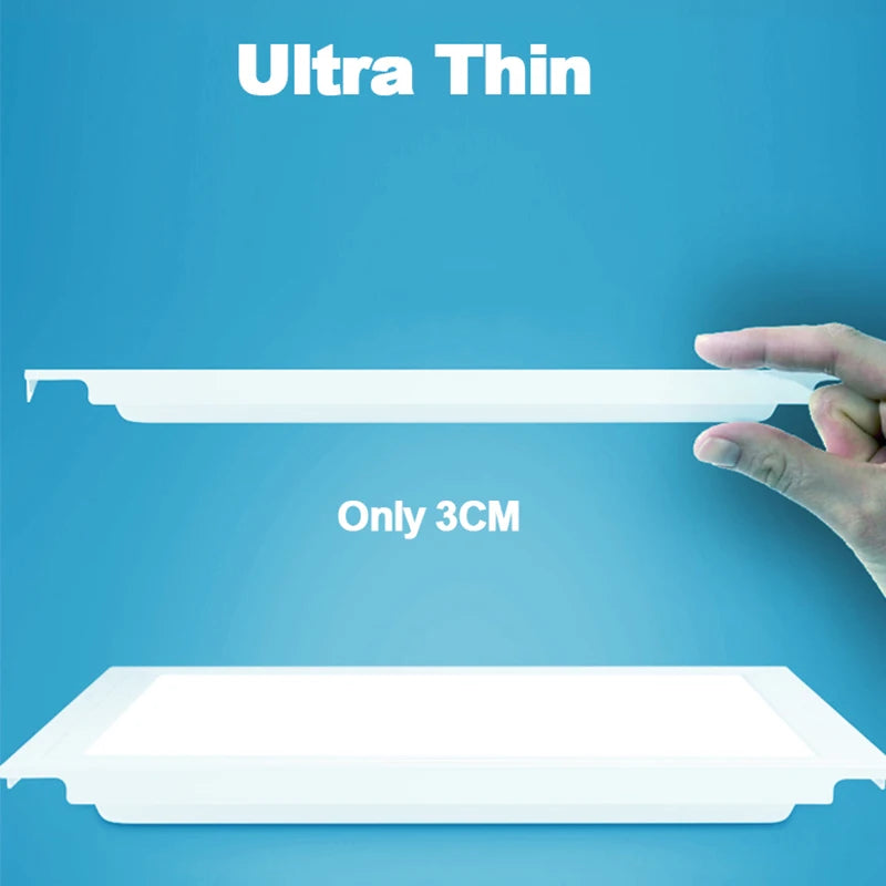 20 W fyrkantig LED-takpanel, 300 x 300 mm