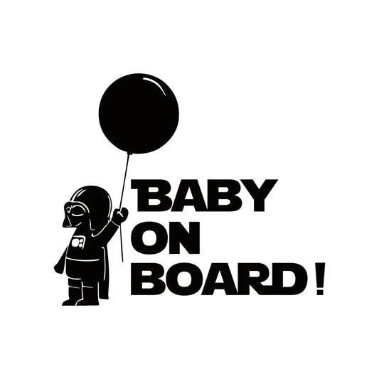 Cool Car Decoration Baby On Board Reflective Stickers And Decals For Car Decor