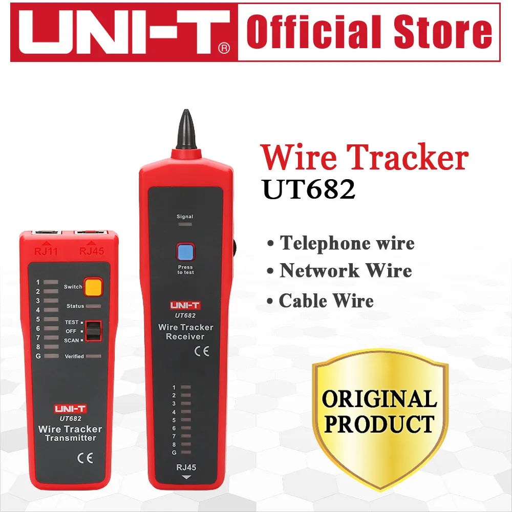 UT682 or UT682D Cable Tracker and Tester