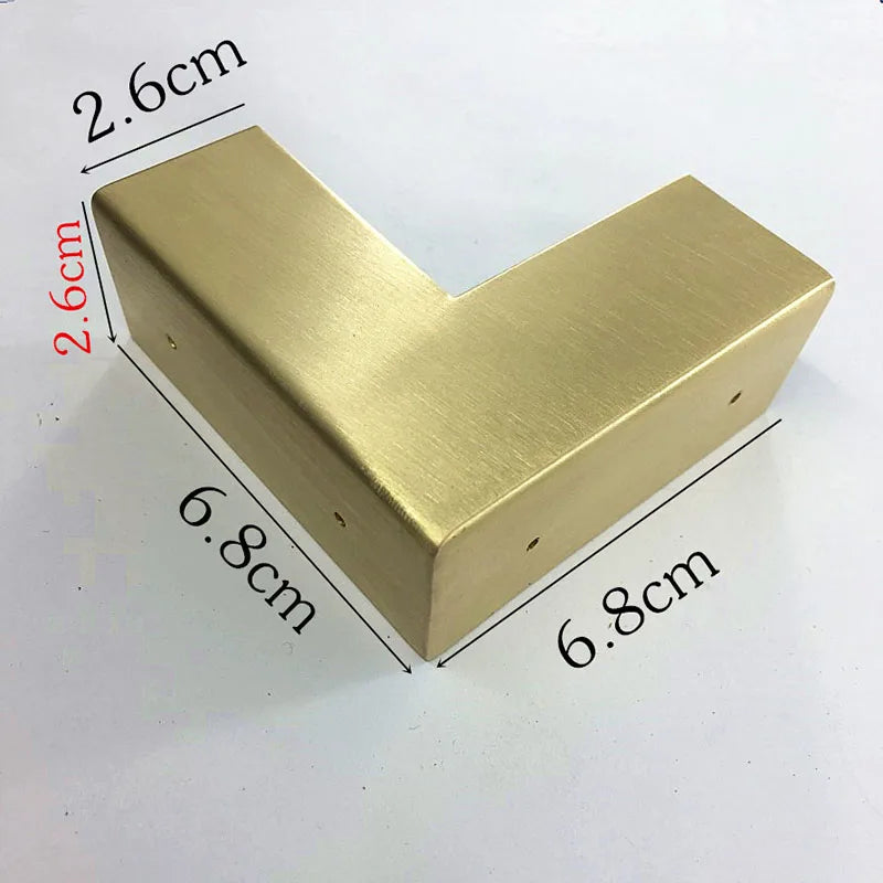 2686 Brass Corner Protector for Furniture and Boxes
