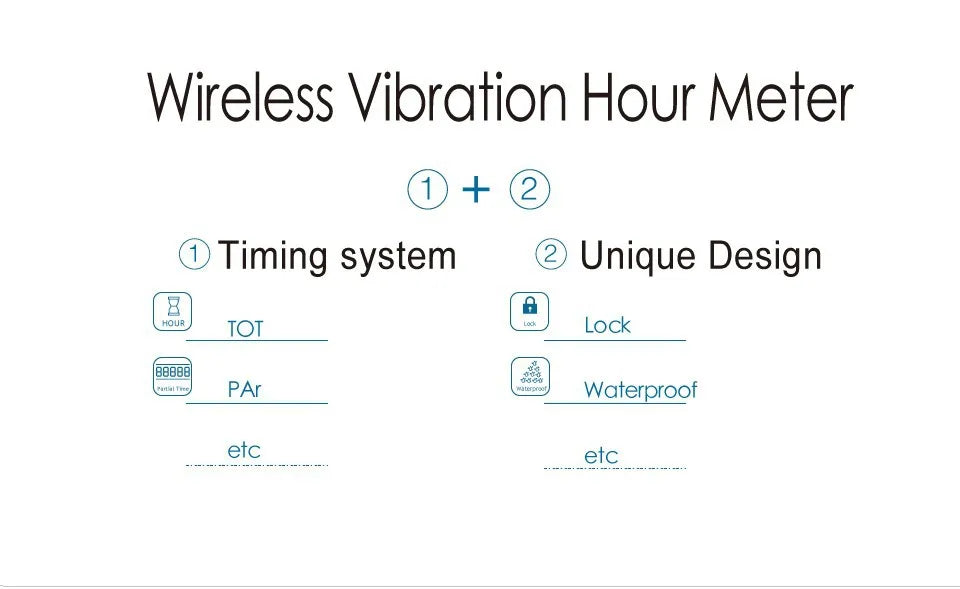 RL-HM016B Vibration Engine Hour Meter