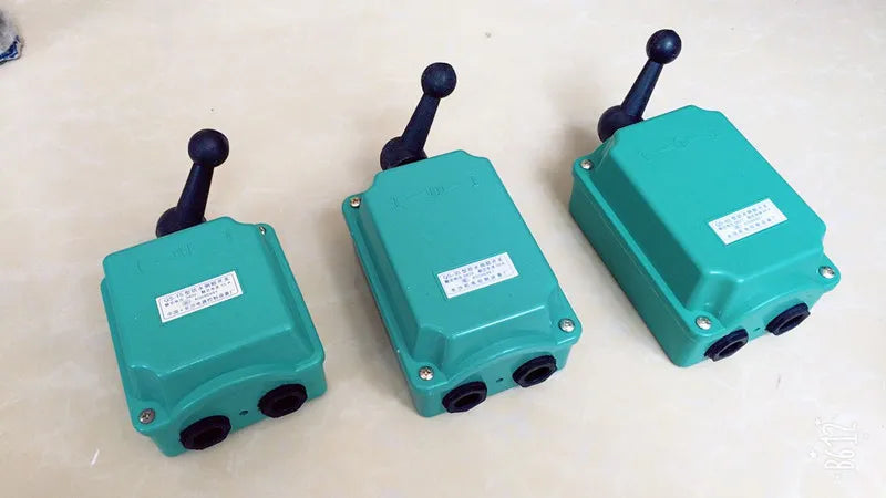 Interruptor impermeable para motor de avance, parada y reversa QS-15A QS-30A QS-60A, conmutador de 380V