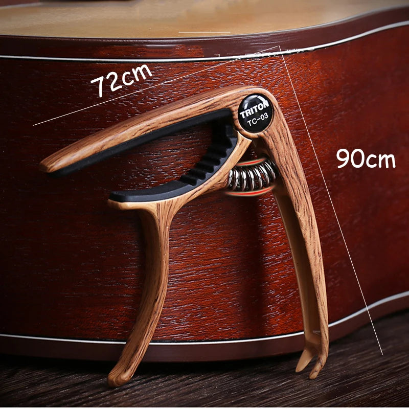 Quick-Change Guitar Capo with Silicone Padding